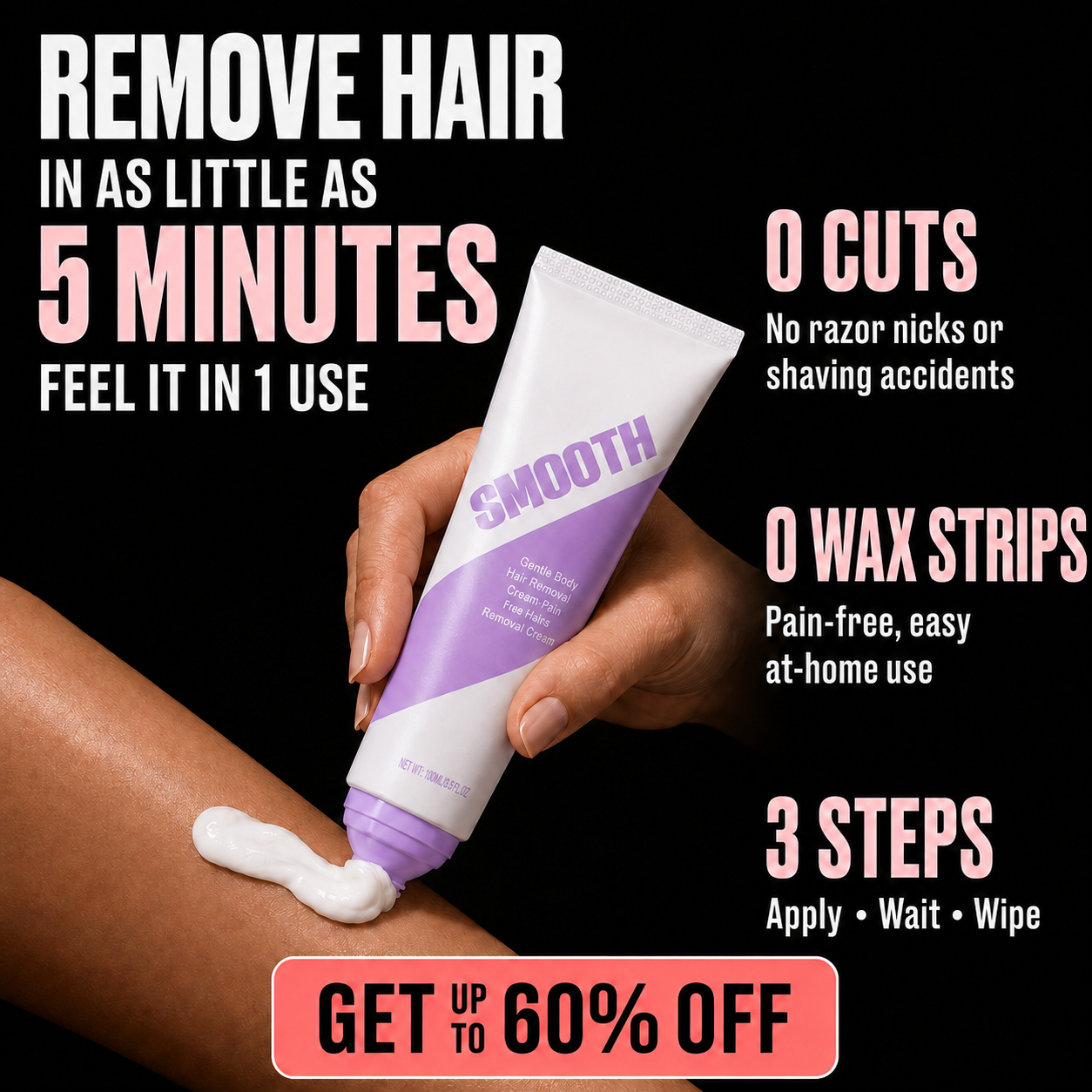 CloudSense™ Smooth Hair Removal Cream