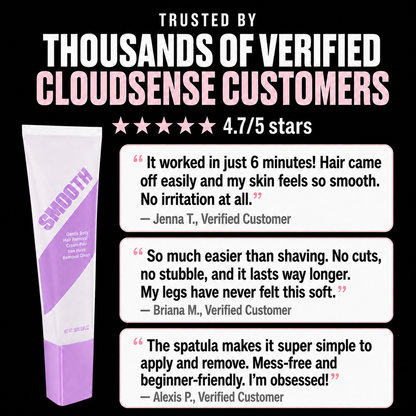 CloudSense™ Smooth Hair Removal Cream
