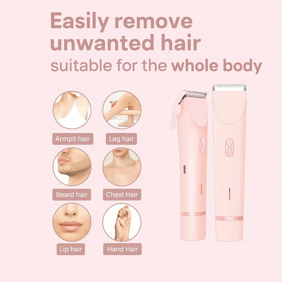 GlowTrim™ – 2-in-1 Bikini & Body Trimmer – Tanvera