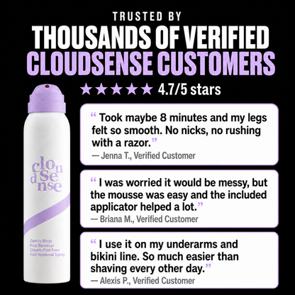 CloudSense™ Hair Removal Spray